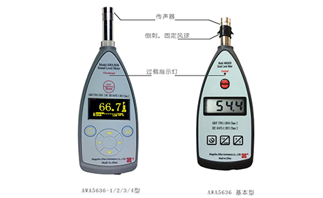 杭州爱华AWA5636数字型声级正面大图