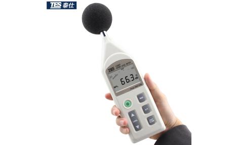 台湾泰仕 TES-1357噪音计(可分离式)声级计